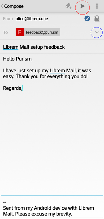 Librem Mail 19