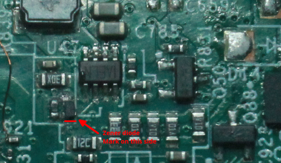 Librem 14 R839 Zener diode installation