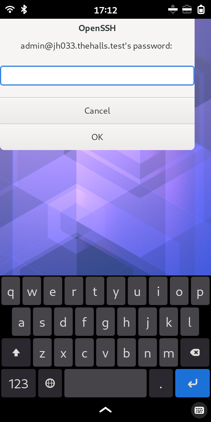 Name the device and create secret key