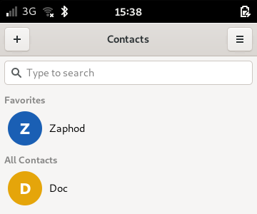 Managing Contacts