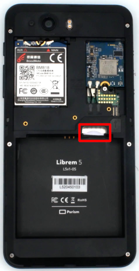 Modem cover screw locations