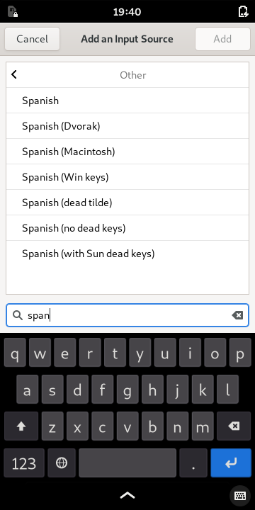Searching for Spanish