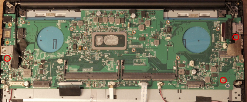 L14 mainboard screw replacement